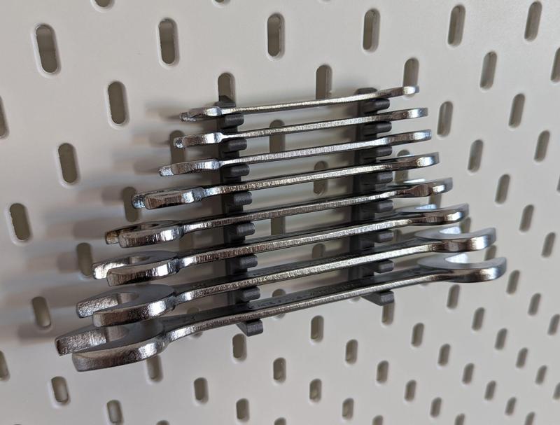 IKEA Skadis – Wrench holder