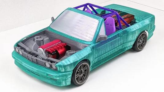 1:10 RC E30 Drift Car