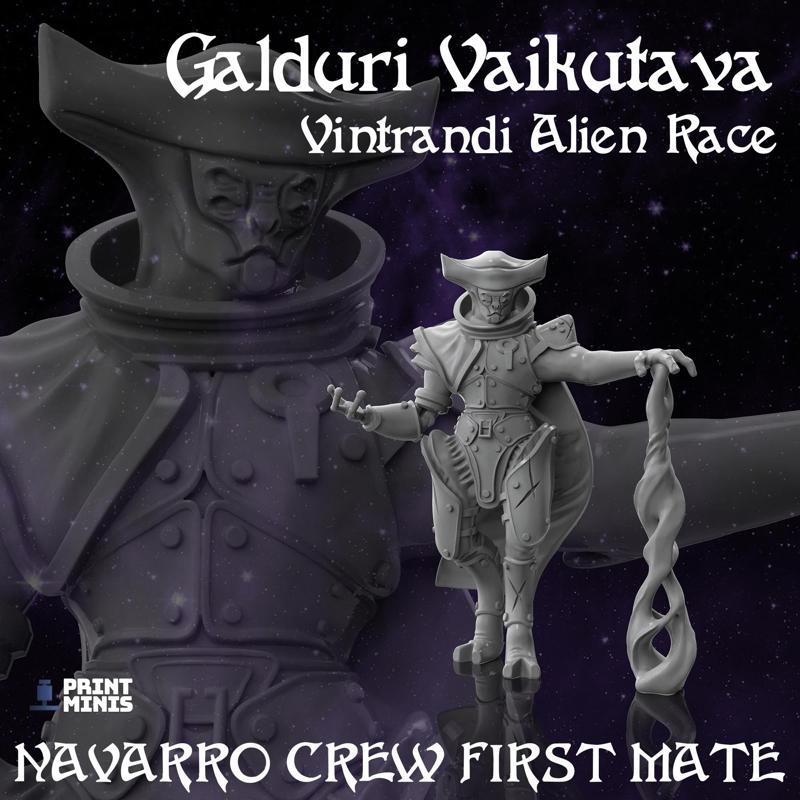 Galduri Vaikutava – Alien First Mate – Space Pirates Collection