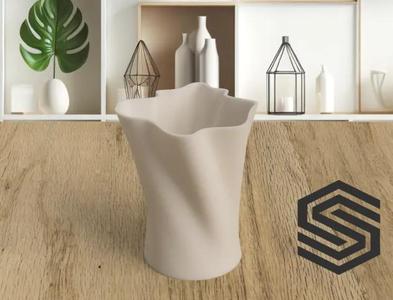 Organic Vase / modern Vase / Plant Pot