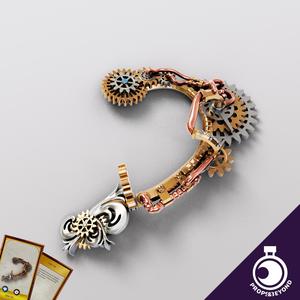 False Ear – Steampunk Earring