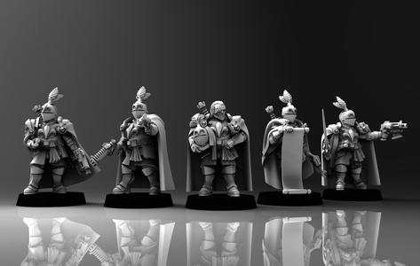 Feudal Guard Male Higher Officers
