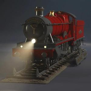 Hogwarts Express 3D Printing Model | Assembly Kit 1 – Steam Locomotive