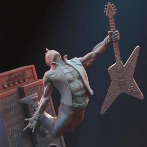 Spider-Punk Comics STL files for 3D Printing | Assembly Model