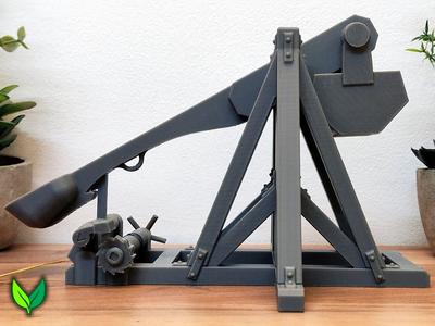 Working 28mm Trebuchet – 3D Printable Siege Engine by VogMan
