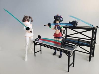 1/12 1:12 scale AGA Sword Handle Ver.1. for stock blade of Megami Device action figures Alice Gear Aegis sets