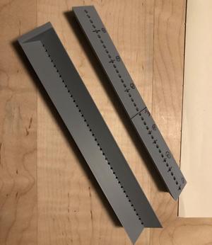 Book Binding Hole punching Jig