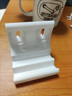 IKEA Pegboard Phone Stand – Double Layer