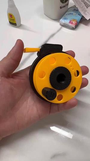 Fishing rod ratchet winder
