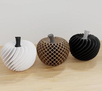 Spiral Pumpkin – Halloween Decoration
