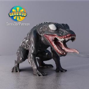 Venom Frog – Venom 3 Movie –  3D print STL and multicolor 3MF file