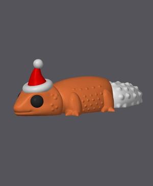 Christmas Leopard Gecko – Mini Monster #8