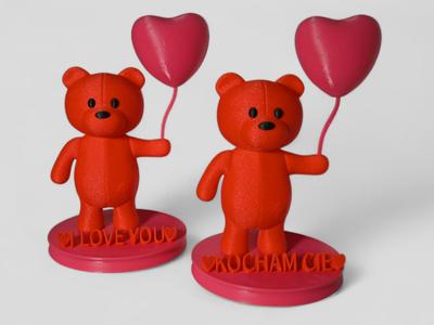 Sweet Valentine’s Day Teddy Bear