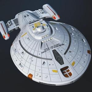 USS Voyager 3D Printing Model | Assembly