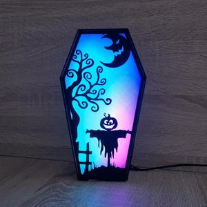 HALLOWEEN COFFIN LED LAMP
