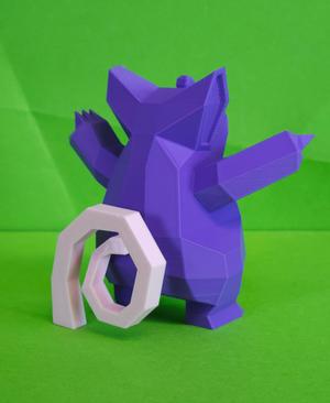 Grumpig Low Poly