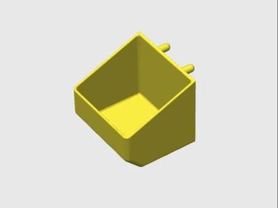Pegboard Storage Box 30mm Spacing 6mm Round Hole