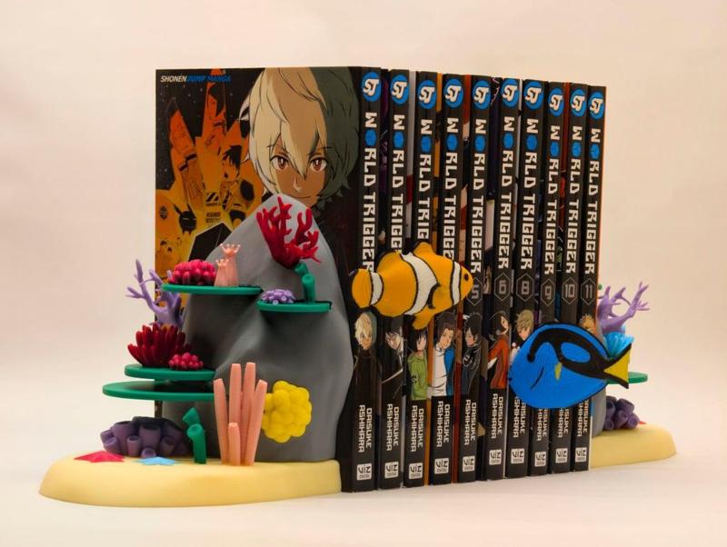 Coral Reef Bookends and Fish Inserts