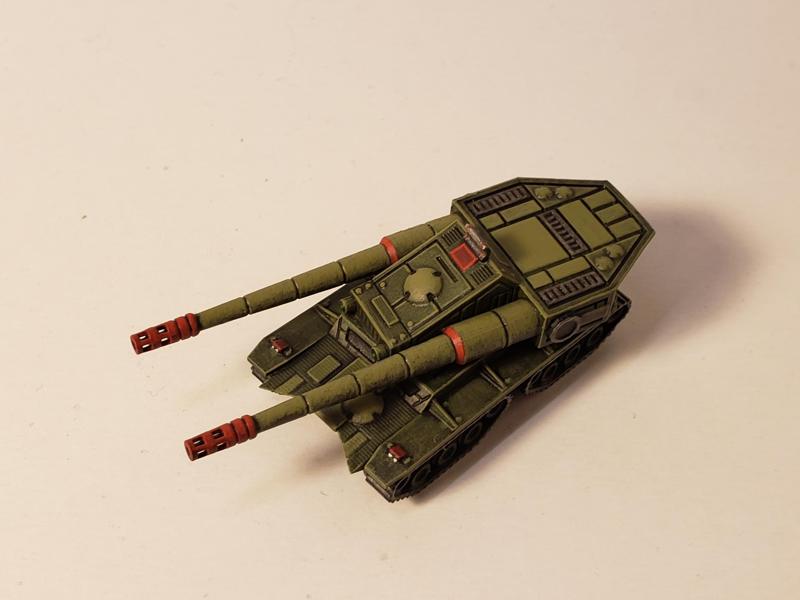 Overlord Tank for Battletech proxy