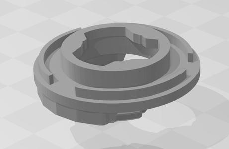 beyblade X CX assist blade template (WIP)