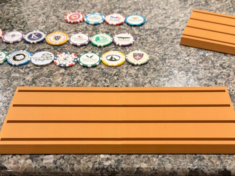 Poker Chip Display