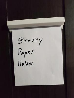 Gravity Paper Holder