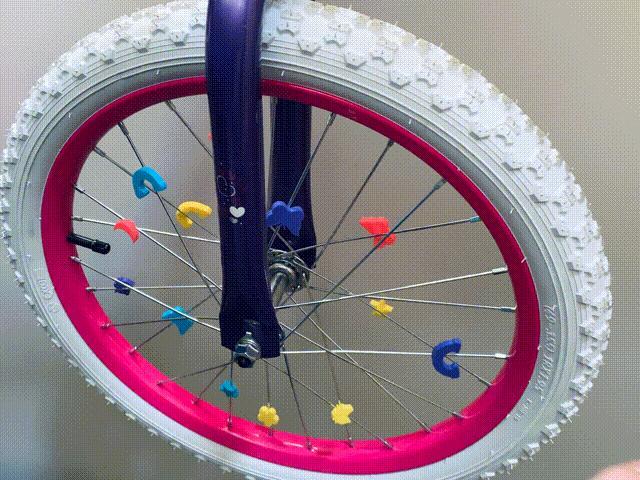 Bike Wheel Spoke Clips