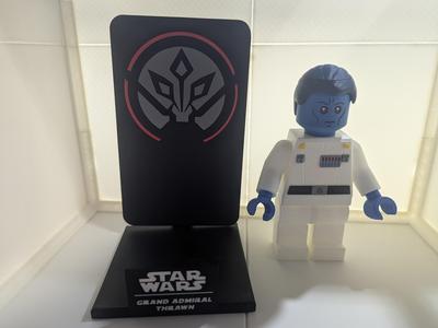 Grand Admiral Thrawn Backer Plates