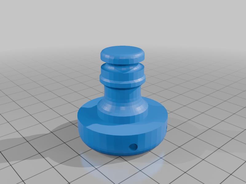 Gardena Hose End Cap with hole for tether, based on work by SamWhiskey