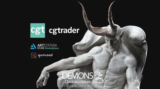 DEMONS – Classical sculpture