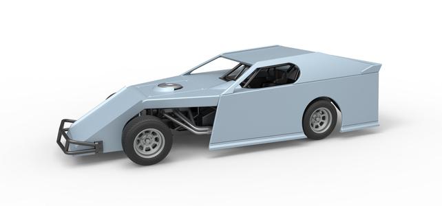 Dirt Modified stock car Scale 1 to 25