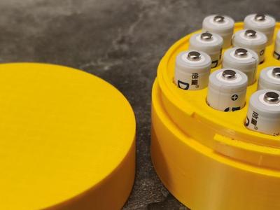 5号AA电池收纳仓（18节）Battery Storage Box