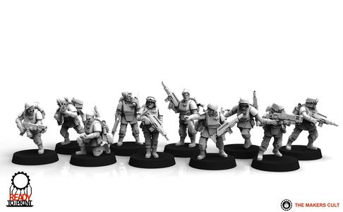 Universal Guard – Female Infantry Builder