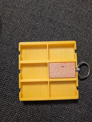 XTool F1 Jig for wooden keychain 50x30mm