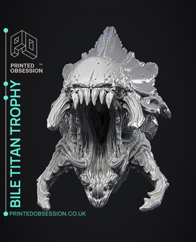 Bile Titan Trophy – Hell Divers 2 – Fan Art