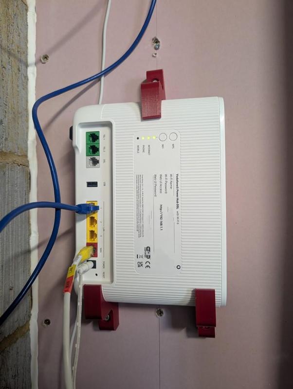 Vodafone Fibre Router Wall Mount