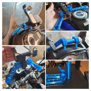 Phone mounting bracket Suzuki Vstrom DL650 Gen2