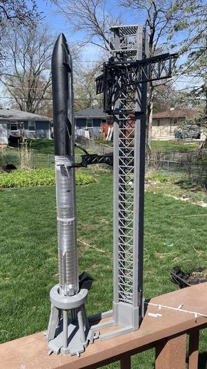 Upgrade Parts for SpaceX Mechazilla Launch Tower