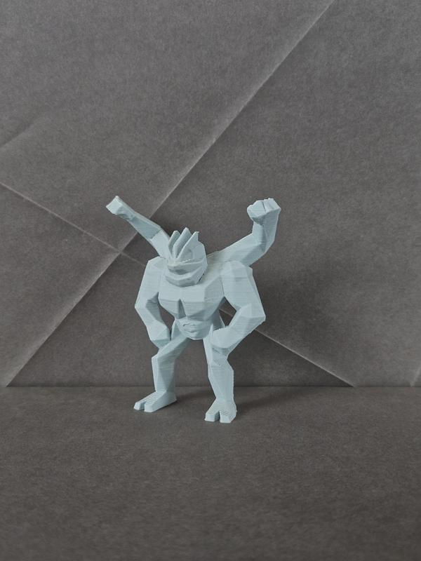 Machamp Low Poly
