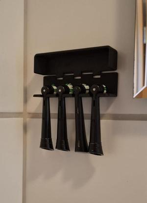 Toothbrush Wall Mount (With Cover)