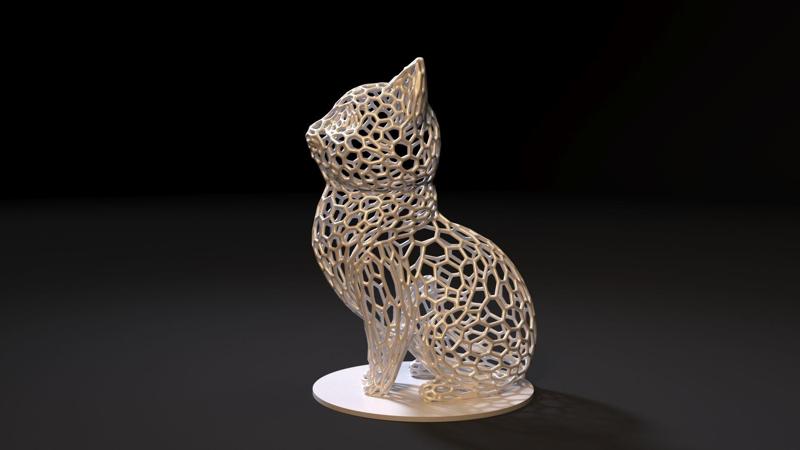 Voronoi Cat