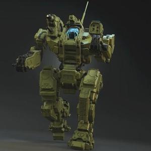 MWO Roughneck 3D Printing Model | Assembly