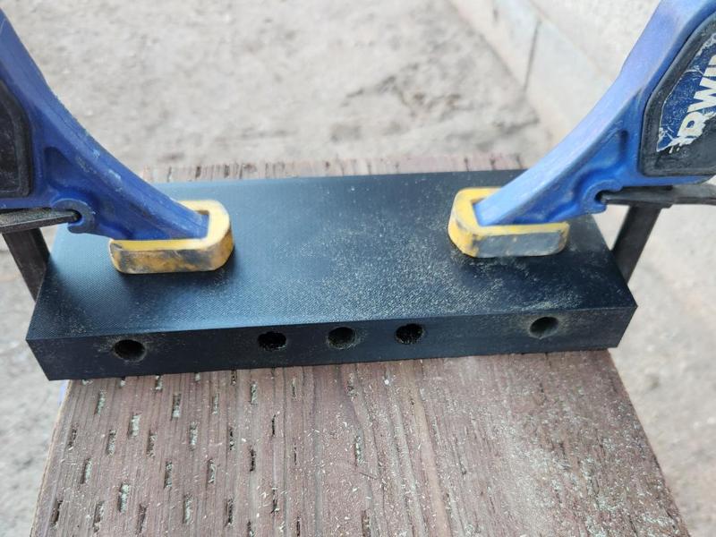 Pocket Hole Drilling Jig