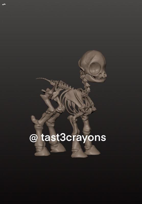 MLP anatomical pony skeleton