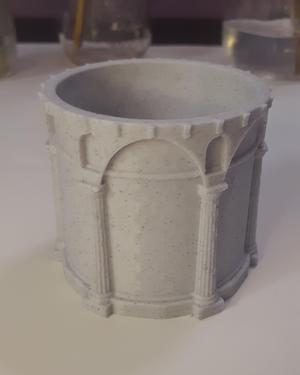Classic Greece Architecture Container / Planter
