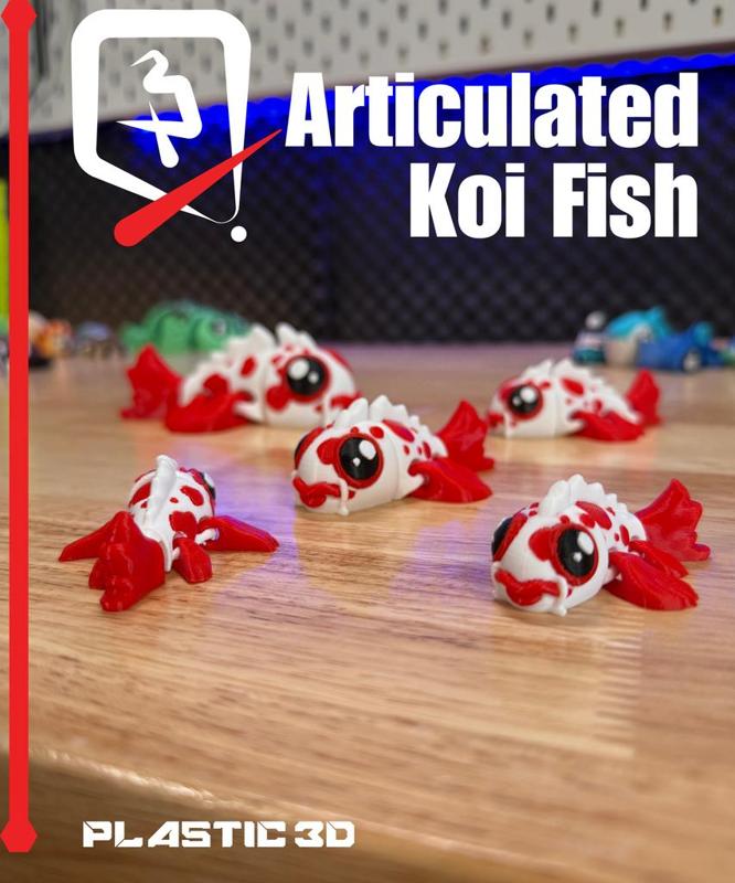 Articulated Koi Fish