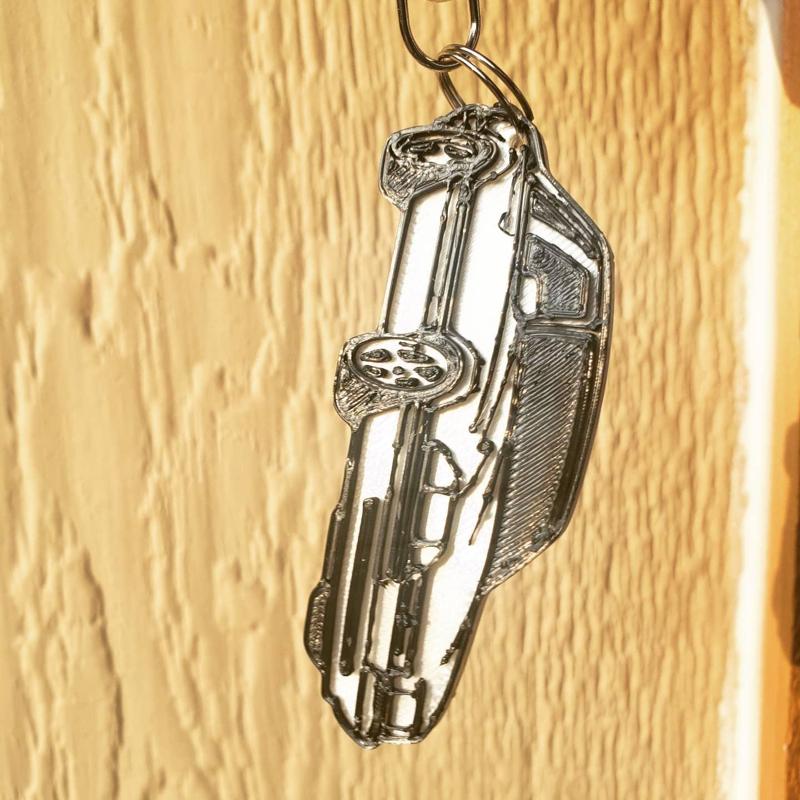 Notchback Mustang Keychain