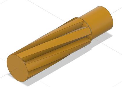 Fast-Printing, Customizable Rifling for Foam Dart Blasters (aka Nerf SCAR)