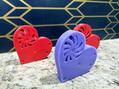 Heart Shaped Turbine Whizzer Whistle