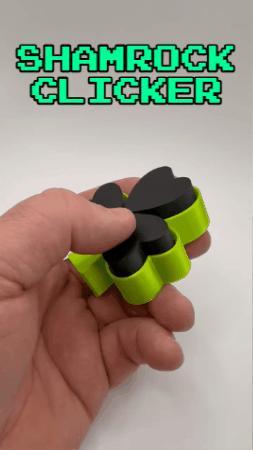 Shamrock Fidget Keyboard Clicker Toy